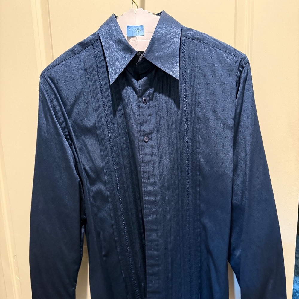 Christopher Wicks Clean Laundry Embroidered Shirt
